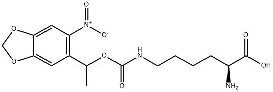 (2S)-2-aMino-6-((1-(6-nitrobenzo[d][1,3]dioxol-5-yl)etoxy)carbonylaMino)axit hexanoic