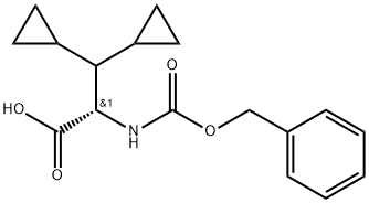 Axit (S)-2-(((Benzyloxy)carbonyl)amino)-3,3-dicyclopropylpropanoic