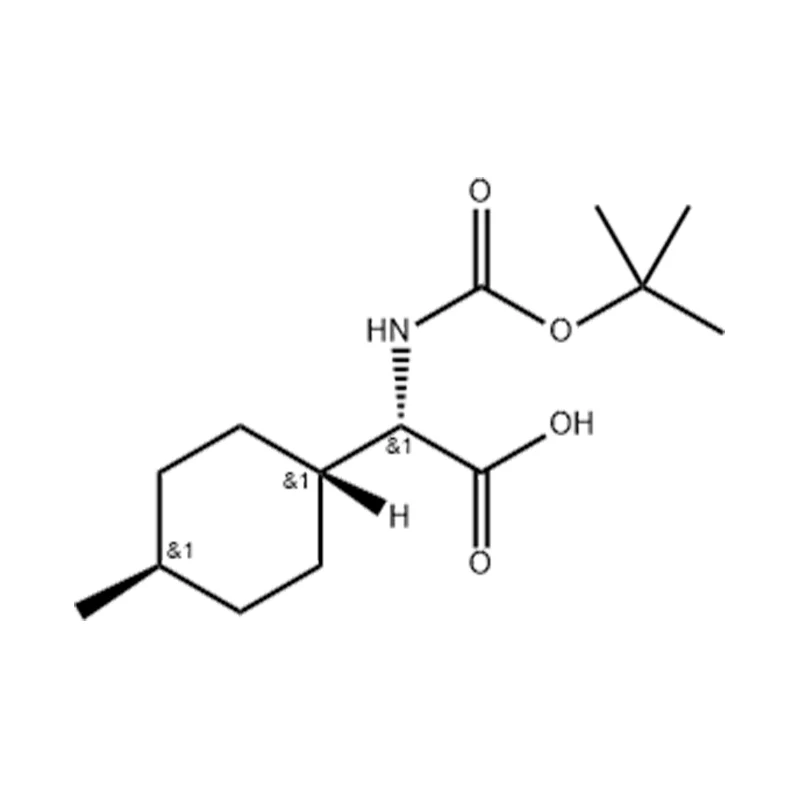 (S)-2-((tert-Butoxycarbonyl)amino)-2-(trans-4-metylcyclohexyl)axit axetic