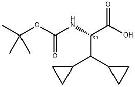 Axit (S)-2-((tert-Butoxycarbonyl)amino)-3,3-dicyclopropylpropanoic