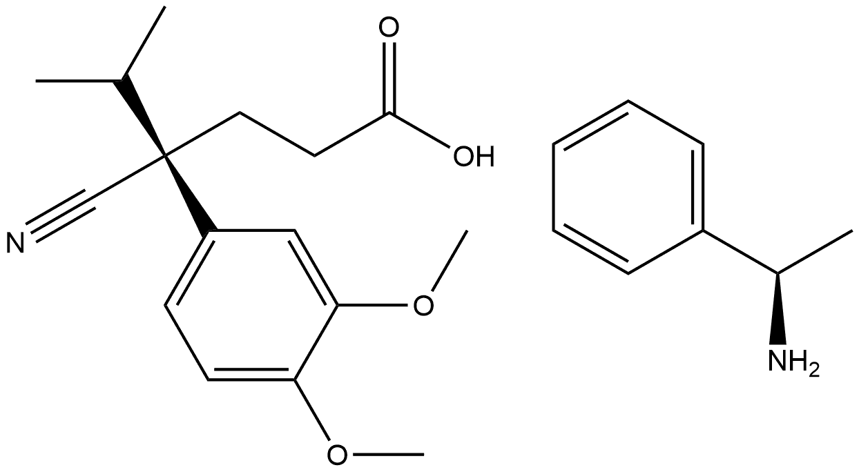 (S)-(-)-Muối Phenethylamine của Axit Verapamilic