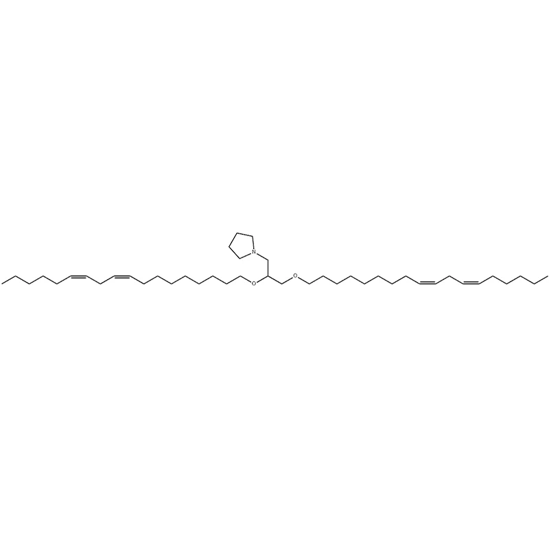1-[2,3-Bis[(9Z,12Z)-octadeca-9,12-dien-1-yloxy]propyl]pyrolidin