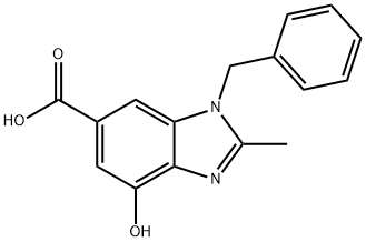 Axit 1-benzyl-4-hydroxy-2-metyl-1H-benzo[d]imidazole-6-carboxylic