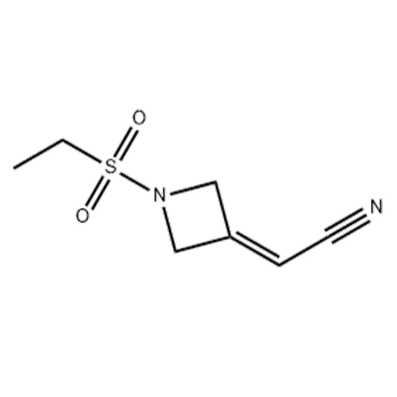 2-(1-(etylsulfonyl)azetidin-3-ylidene)axetonitril