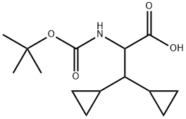Axit 2-((tert-Butoxycarbonyl)amino)-3,3-dicyclopropylpropanoic
