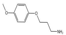 3-(4-metoxyphenoxy)propan-1-amin