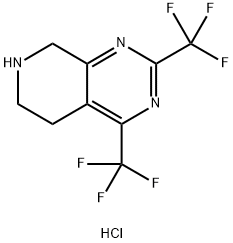 5,6,7,8-tetrahydro-2,4-bis(trifloMetyl)-Pyrido[3,4-d]pyriMidine hydroclorua