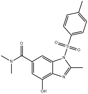 7-hydroxy-N,N,2-triMetyl-3-tosyl-3H-benzo[d]iMidazole-5-carboxaMide