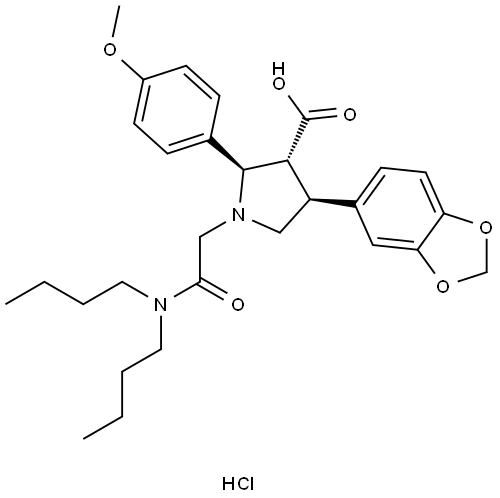 Atrasentan hydrochloride