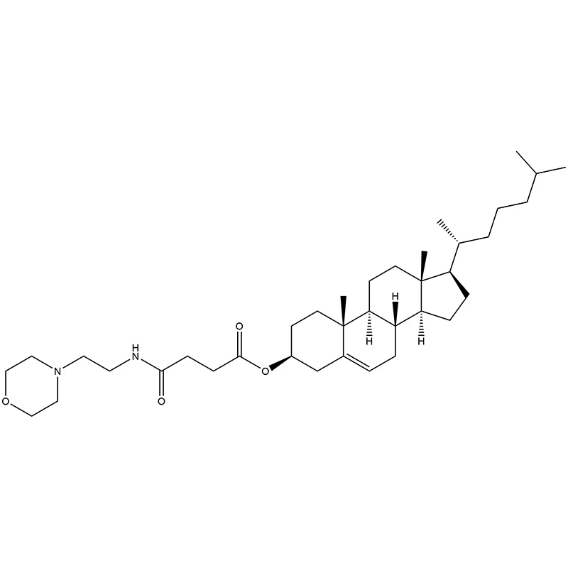 Cholest-5-en-3-ol (3β)-, 3-[4-[[2-(4-morpholinyl)etyl]amino]-4-oxobutanoat]