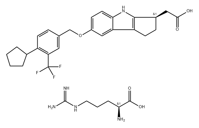 Etrasimod arginine