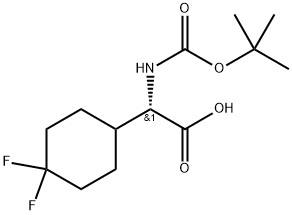 axit tert-butoxycarbonylamino-(4,4-difluoro-cyclohexyl)-axetic